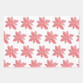 Vintage Kerstmis Botanical Inpakpapier Vel (Voorkant 2)