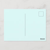 Vintage Kerstmis Briefkaart (Achterkant)