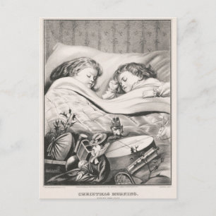 Vintage Kerstmis Briefkaart