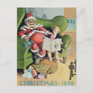 Vintage Kerstmis Briefkaart