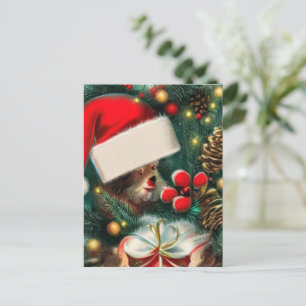 Vintage Kerstmis Briefkaart