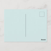 Vintage Kerstmis Briefkaart (Achterkant)