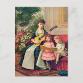 Vintage Kerstmis Briefkaart (Voorkant)