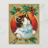 Vintage Kerstmis Briefkaart (Voorkant)