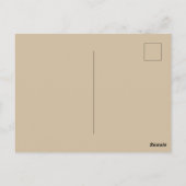 Vintage Kerstmis Briefkaart (Achterkant)