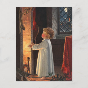 Vintage Kerstmis Briefkaart