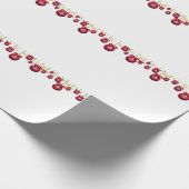 Vintage Kerstmis Cadeaupapier (Hoek)