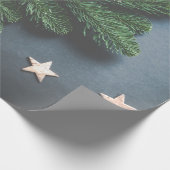 Vintage Kerstmis Cadeaupapier (Hoek)