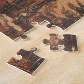 Vintage Kerstmis Collage Puzzel Legpuzzel (Zijkant)