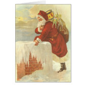 Vintage Kerstmis Dank u (Voorkant)