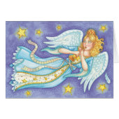 Vintage Kerstmis Dank u (Voorkant Horizontaal)