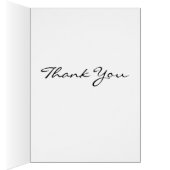 Vintage Kerstmis Dank u (Binnen (Rechts))