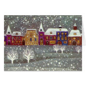 Vintage Kerstmis Dank u (Voorkant Horizontaal)