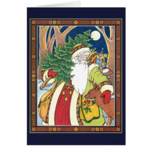 Vintage Kerstmis Dank u