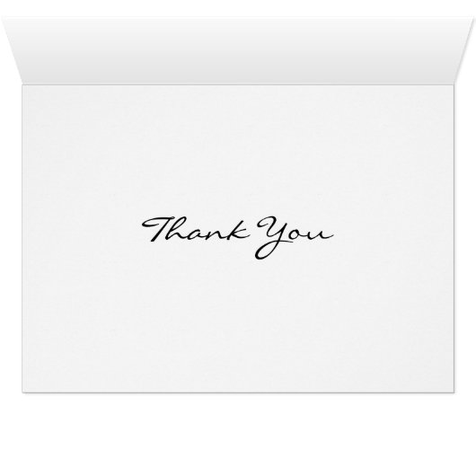 Vintage Kerstmis Dank u (Binnen Horizontaal (Onder))