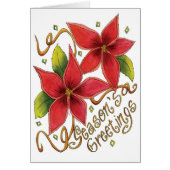 Vintage Kerstmis Dank u (Voorkant)