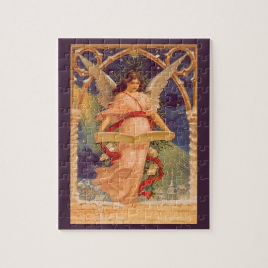Vintage Kerstmis, de Victoriaans Bijbel van de Legpuzzel