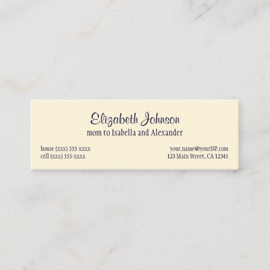 Vintage Kerstmis door Jessie Willcox Smith Contactkaartje (Voorkant)