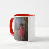 Vintage Kerstmis door Jessie Willcox Smith Mok (Voorkant links)