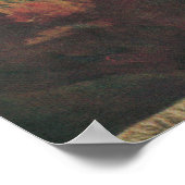 Vintage Kerstmis door Jessie Willcox Smith Poster (Hoek)