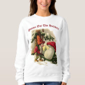 Vintage Kerstmis Elf of Gnome Trui (Voorkant)