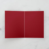 Vintage: Kerstmis - Feestdagen Kaart (Binnen)