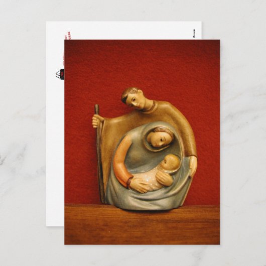 Vintage: Kerstmis - Feestdagenkaart (Voorkant / Achterkant)