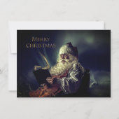 Vintage Kerstmis Feestdagenkaart (Voorkant)