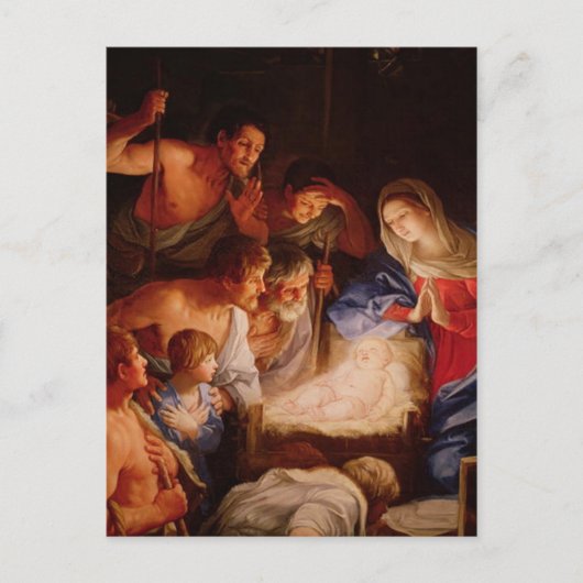 Vintage: Kerstmis - Feestdagenkaart (Voorkant)