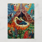 Vintage: Kerstmis - Feestdagenkaart (Voorkant)