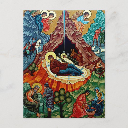 Vintage: Kerstmis - Feestdagenkaart (Voorkant)