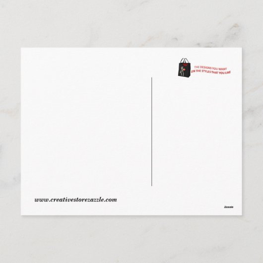 Vintage: Kerstmis - Feestdagenkaart (Achterkant)