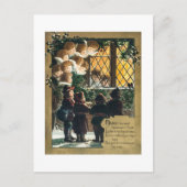 Vintage Kerstmis Feestdagenkaart (Voorkant)