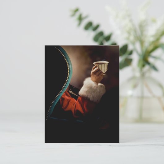 Vintage: Kerstmis - Feestdagenkaart (Staand voorkant)