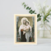 Vintage Kerstmis Feestdagenkaart (Staand voorkant)