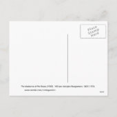 Vintage Kerstmis Feestdagenkaart (Achterkant)