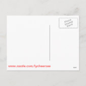 Vintage Kerstmis Groeten briefkaart (Achterkant)