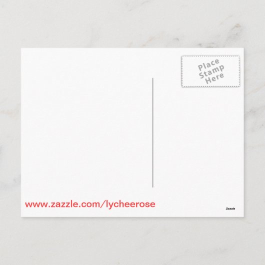 Vintage Kerstmis Groeten briefkaart (Achterkant)