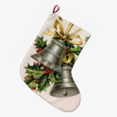 Vintage Kerstmis Grote Kerstsok (Voorkant (Hangend))