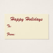 Vintage Kerstmis Hannukah Pets in de Levenszaal Visitekaartjes (Achterkant)