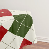 Vintage Kerstmis Harlequin Pset | Tablecloth Tafelkleed (Voorbeeld)