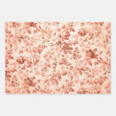 Vintage Kerstmis Inpakpapier Vel (Voorkant)