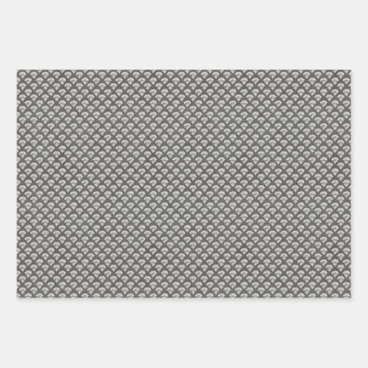 Vintage Kerstmis Inpakpapier Vel (Voorkant 3)