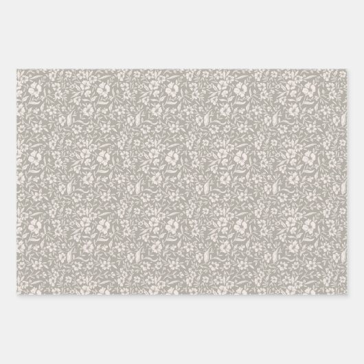 Vintage Kerstmis Inpakpapier Vel (Voorkant 2)