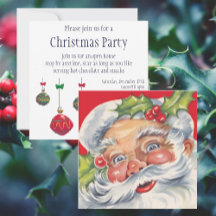 Vintage Kerstmis, Jolly Santa Claus met zijn Pet