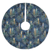 Vintage Kerstmis Kaarslicht Gloed Kerstboom Rok (Voorkant)