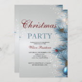 Vintage Kerstmis Kaart (Voorkant / Achterkant)