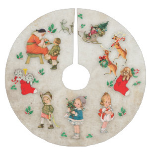 Vintage Kerstmis Kerstboom Rok