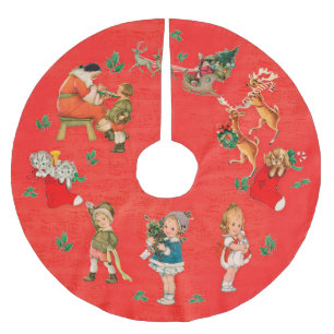 Vintage Kerstmis Kerstboom Rok