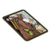 Vintage Kerstmis, kerstcadeautjes voor kerstcadeau Magneet (Rechterzijde)